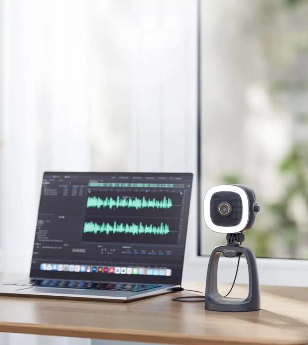Boya BY-CM6B All-in-one USB Microphone With 4k UHD Camera