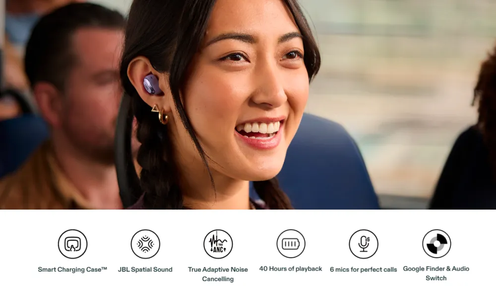 JBL Live Buds 3 True Wireless Noise-Cancelling Earbuds
