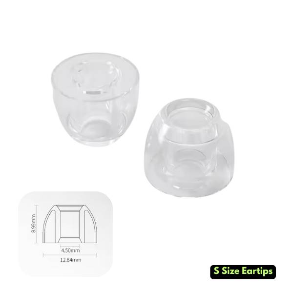 EPZ M100 Liquid Silicone Eartips for IEM Earphone Bluetooth Earbuds