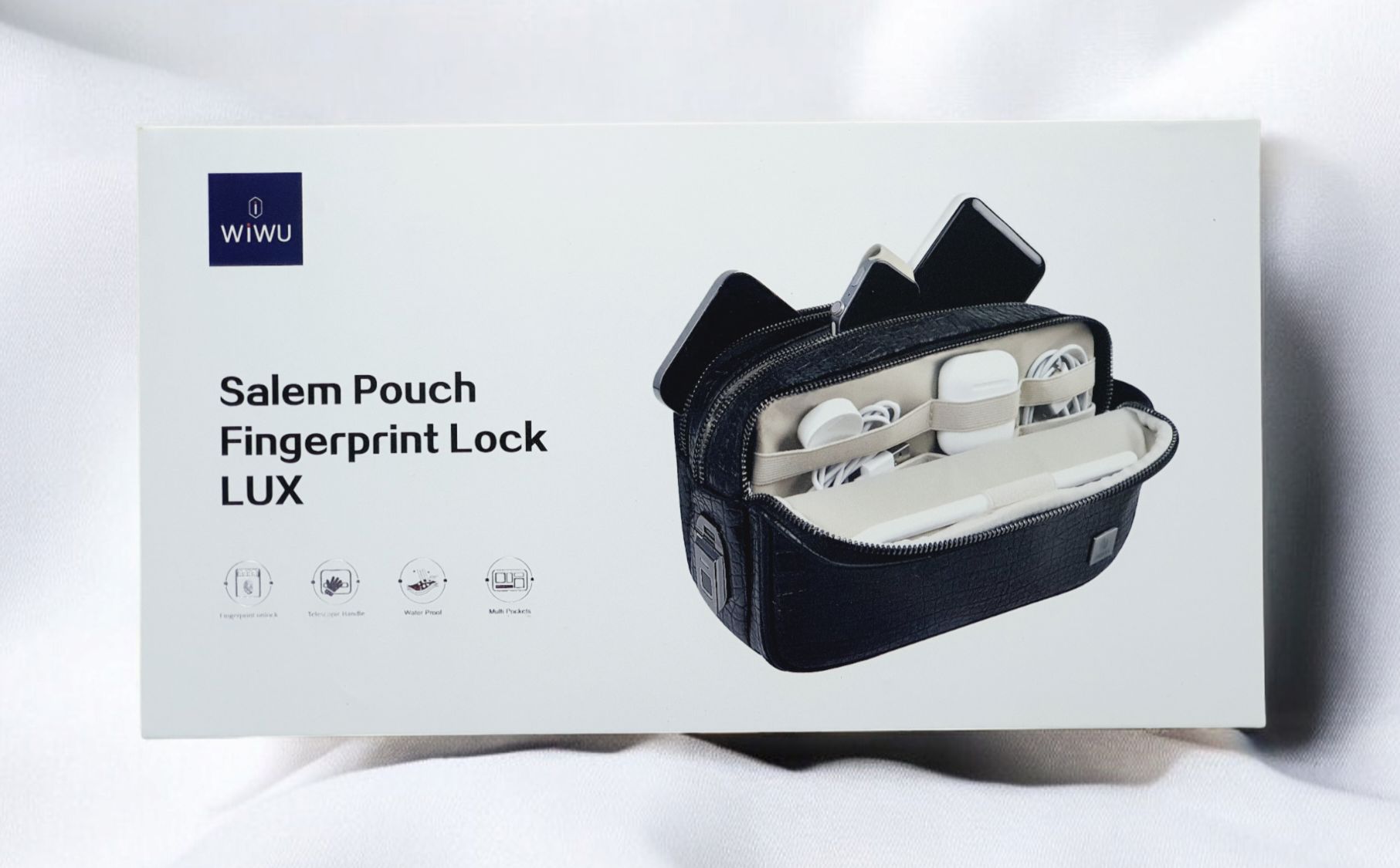 WiWU Salem Fingerprint Lock LUX Pouch