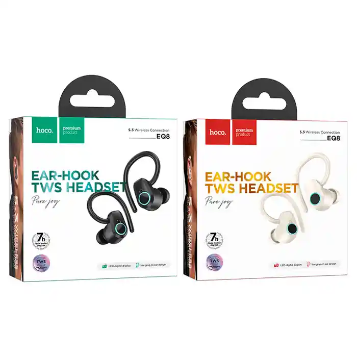 Hoco EQ8 Pure Joy Earhook TWS Earbuds