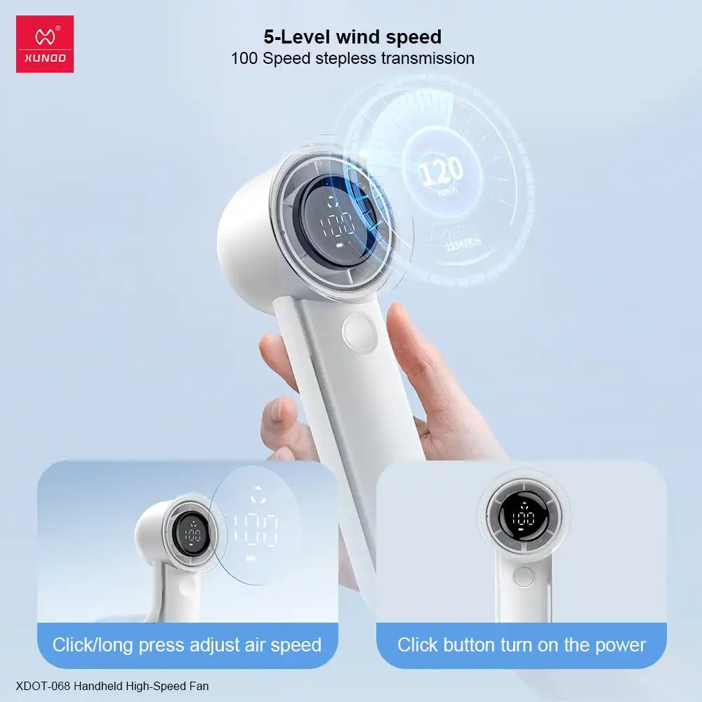 XUNDD XDOT-068 Handheld High Speed Fan