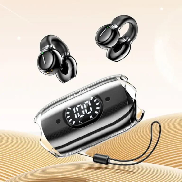 Awei TZ7 Soft Ear Clip-on Sports Wireless Headphones