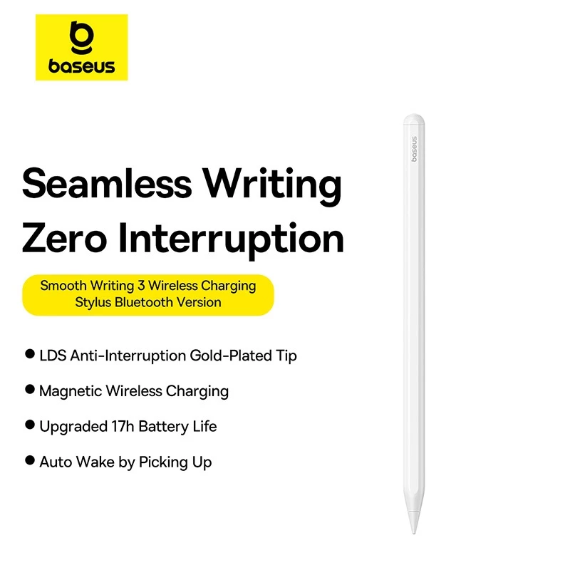 BASEUS Smooth Writing 3 Magnetic Wireless Charging Stylus Pen (Active Wireless Version)