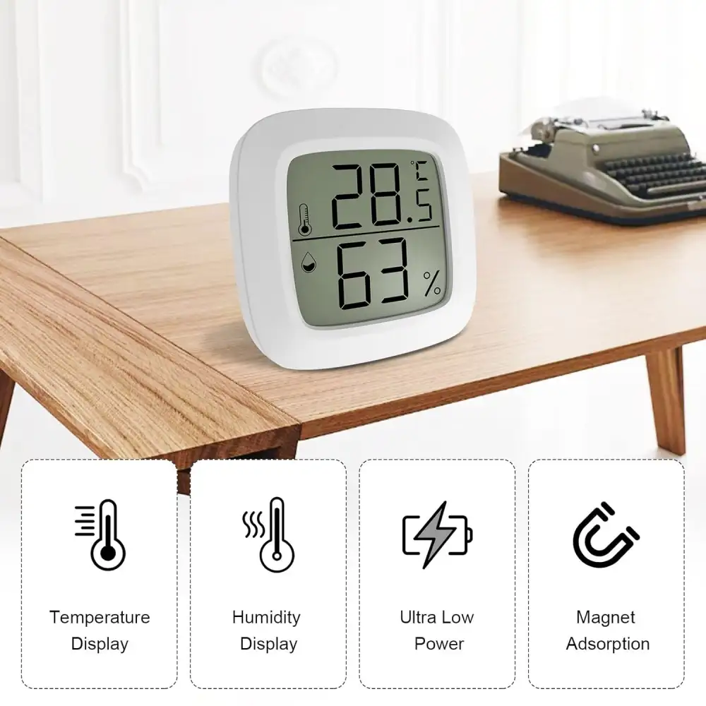  Back to products Xiaomi Miwaing Digital Humidity Moisture Meter Thermometer