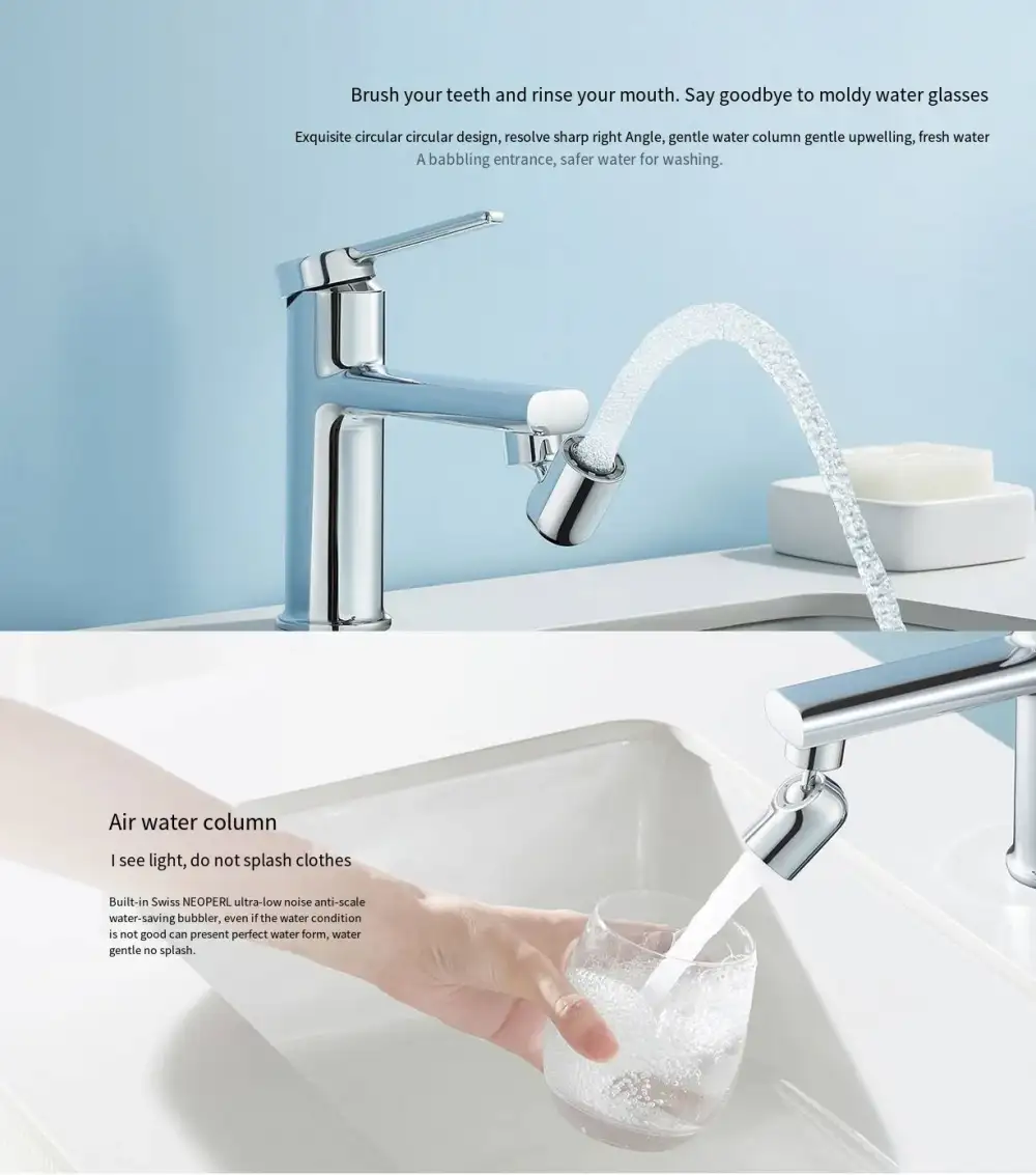 Xiaomi Mijia Mouthwash Bubbler S1 Universal Faucet