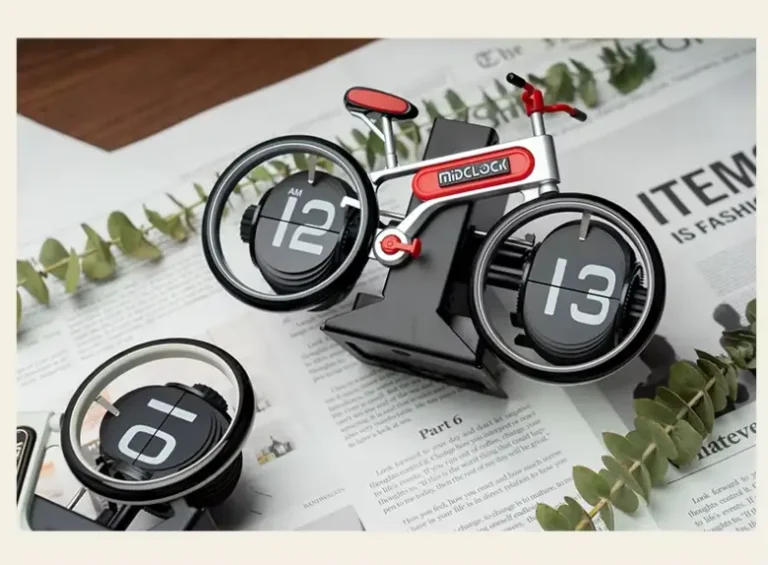 MidClock HY-F117 Unique Bicycle Inspired Flip Clock