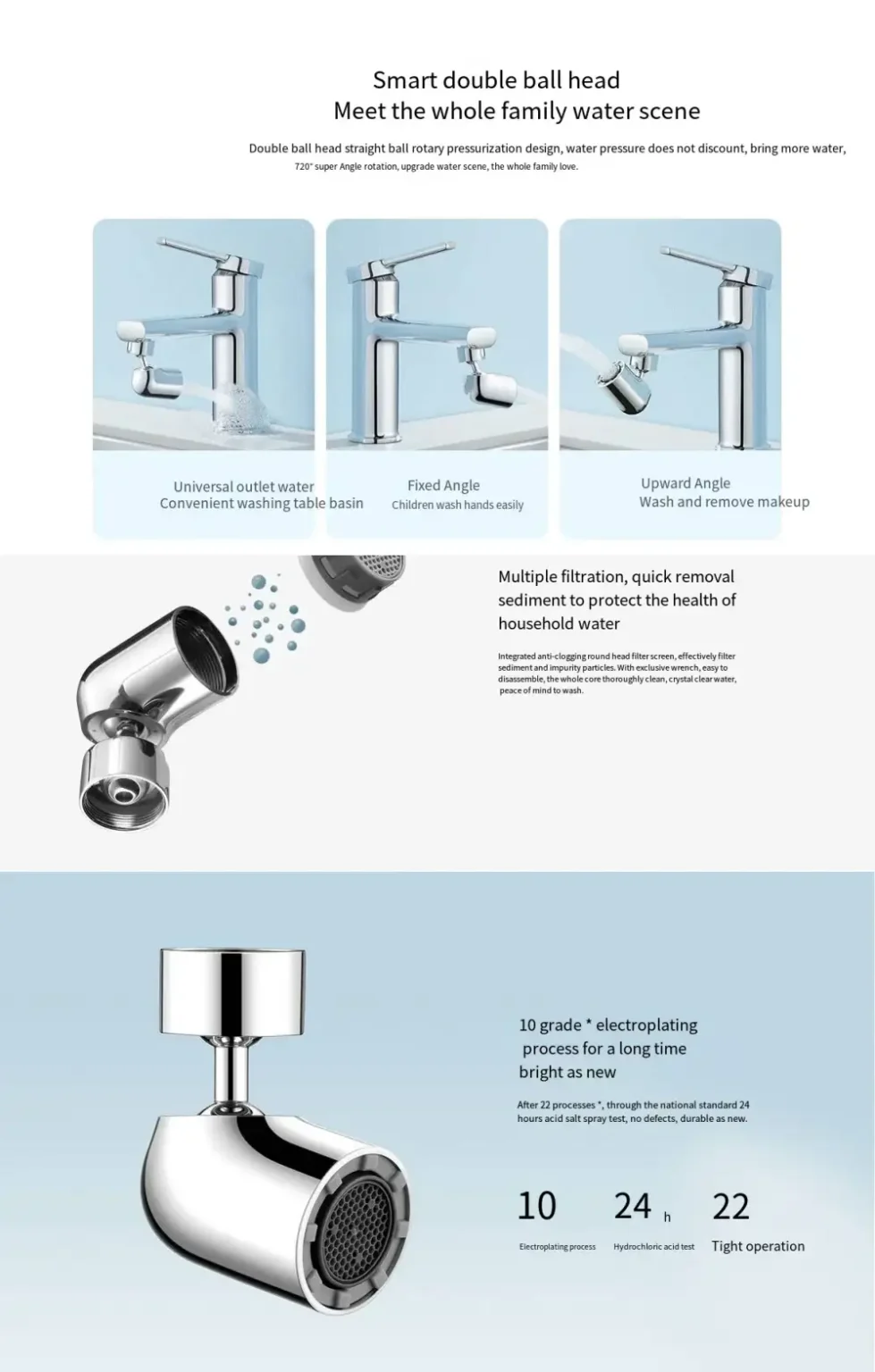Xiaomi Mijia Mouthwash Bubbler S1 Universal Faucet