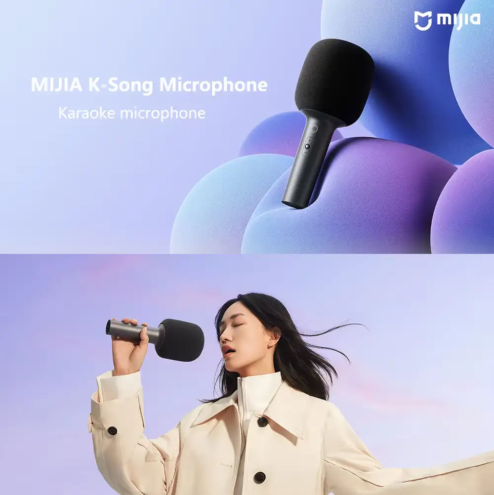 Xiaomi MIJIA K Song Microphone Karaoke Bluetooth Microphone
