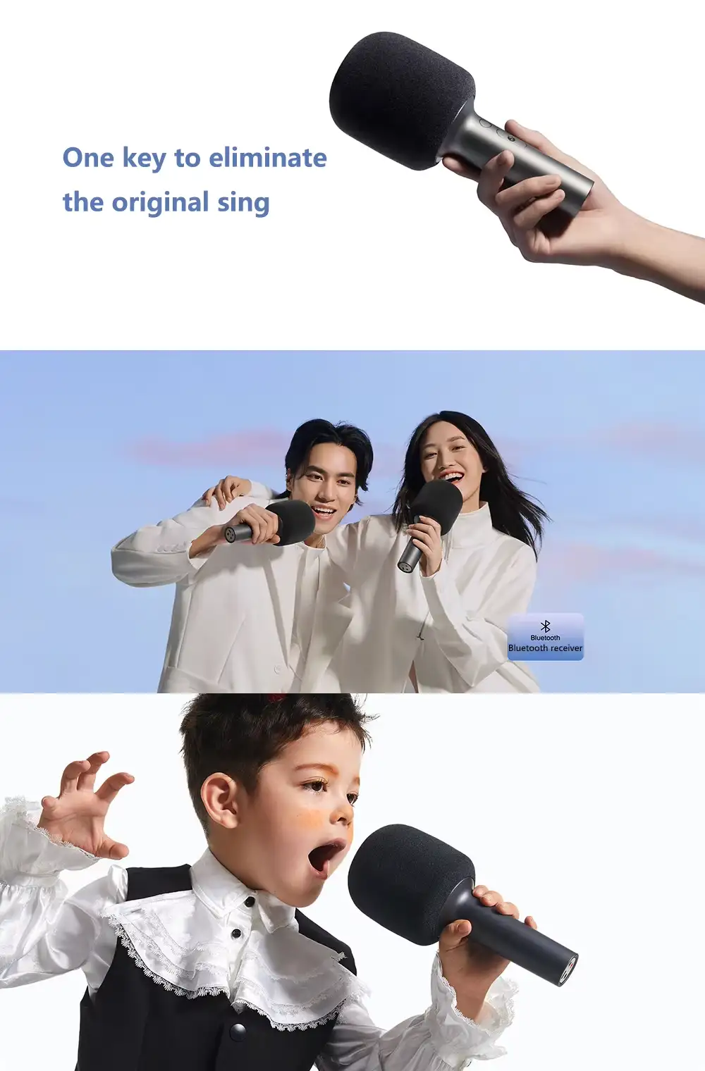 Xiaomi MIJIA K Song Microphone Karaoke Bluetooth Microphone