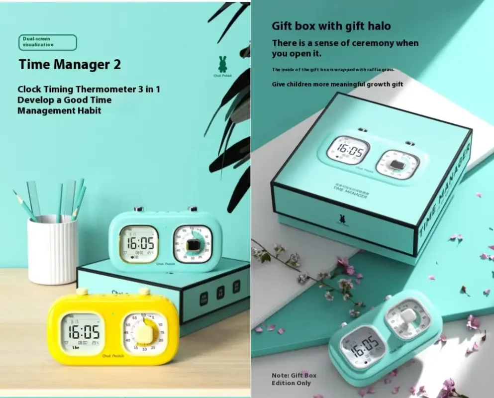 Xiaomi Youpin Chat Rabbit Dual Screen Time Manager 2nd Generation