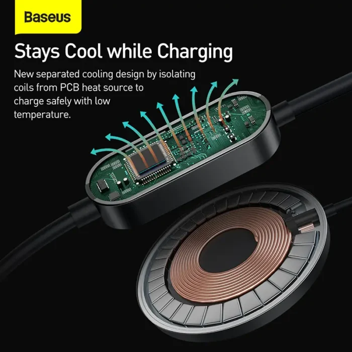 Baseus Simple Mini2 Magnetic Wireless Charger 15W