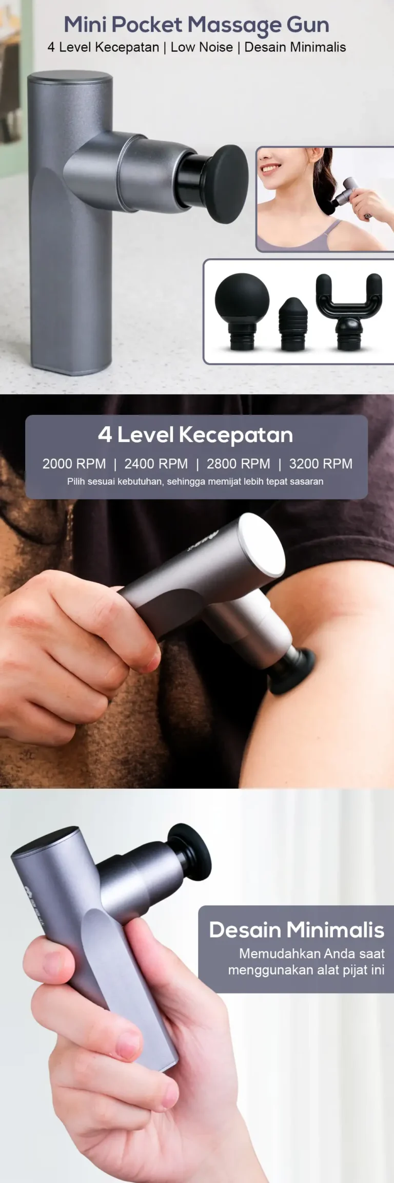 Xiaomi Momoda SX319 TriggerPoint handheld Massage Gun
