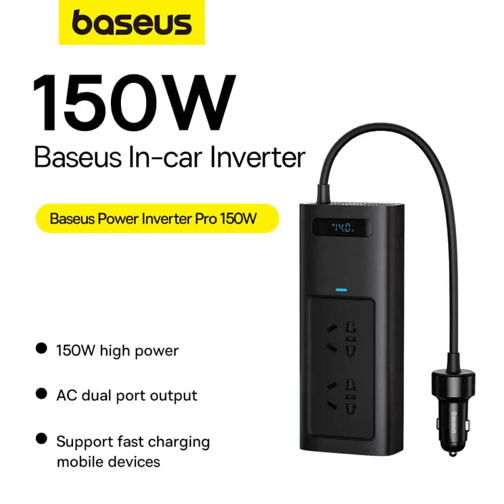 Baseus Power Inverter Pro 150W (220V CN/EU)