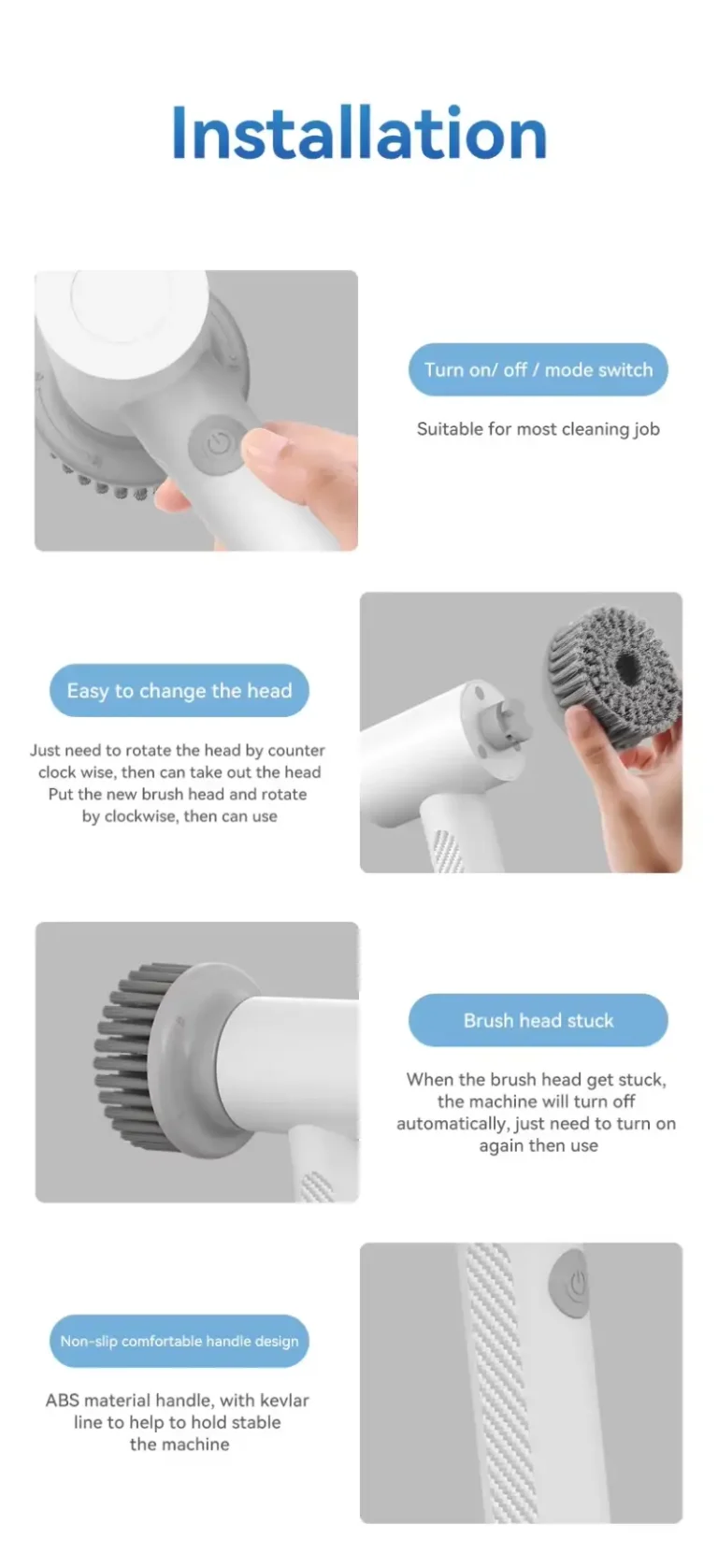 Xiaomi Xiaoda Electric Cleaning Brush