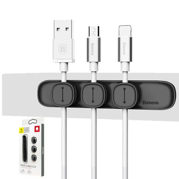 Baseus Peas Magnetic Cable Clip Wire Organizer Clip Holder