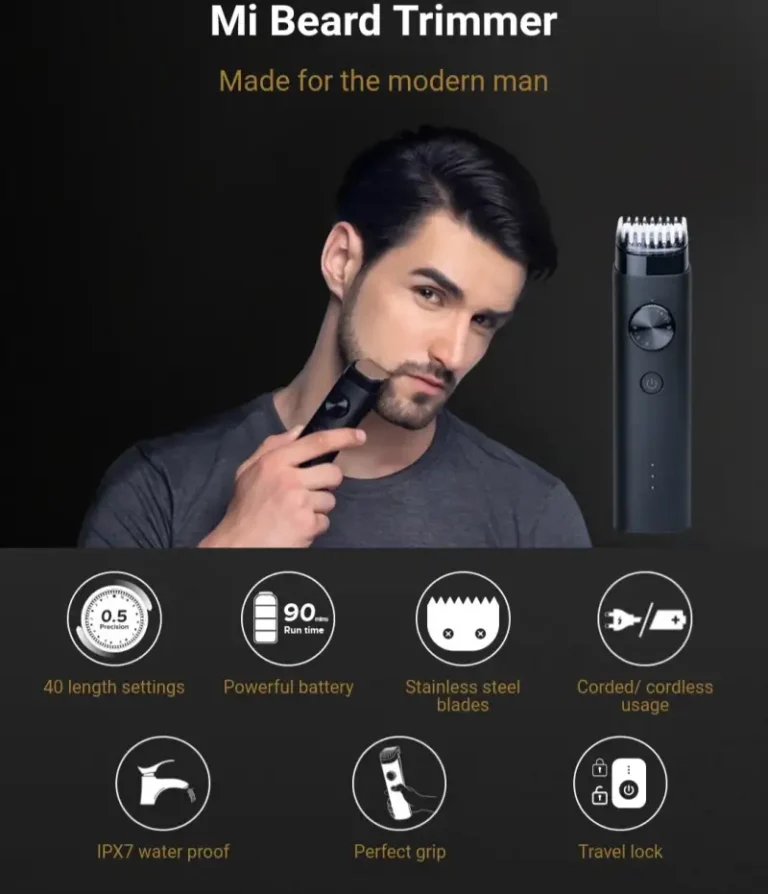 Xiaomi Mi Beard Trimmer IPX7 Waterproof for Men