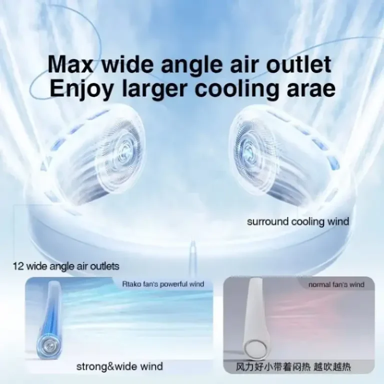 Rtako N03 Ice Ring Neck Hanging Fan