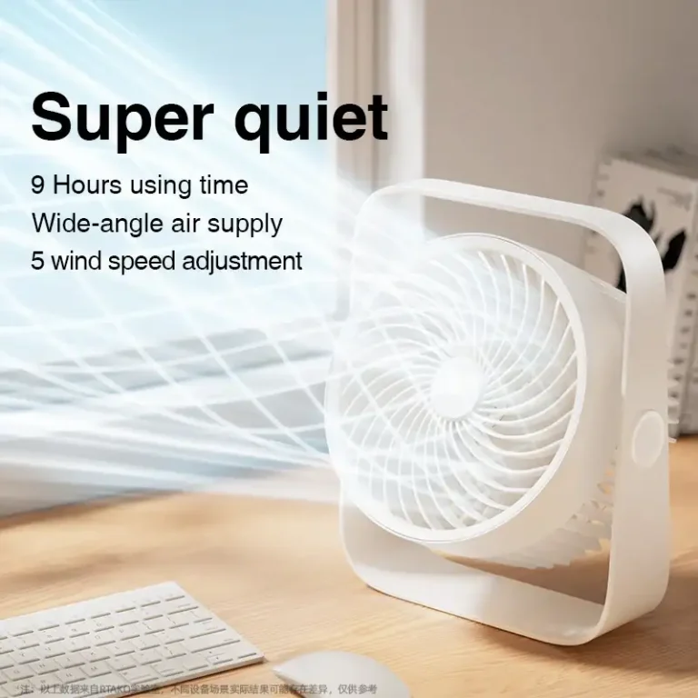 RTAKO D06 Desktop Dual-Layer Circulating Fan