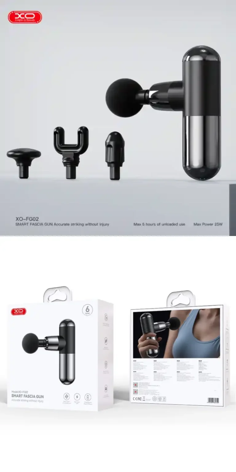 XO FG02 Massager Rechargeable Muscle Gun 900mAh