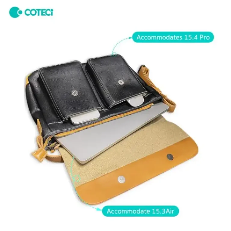 COTECi 14048 Large Capacity Fashionable PU Leather Shoulder Bag