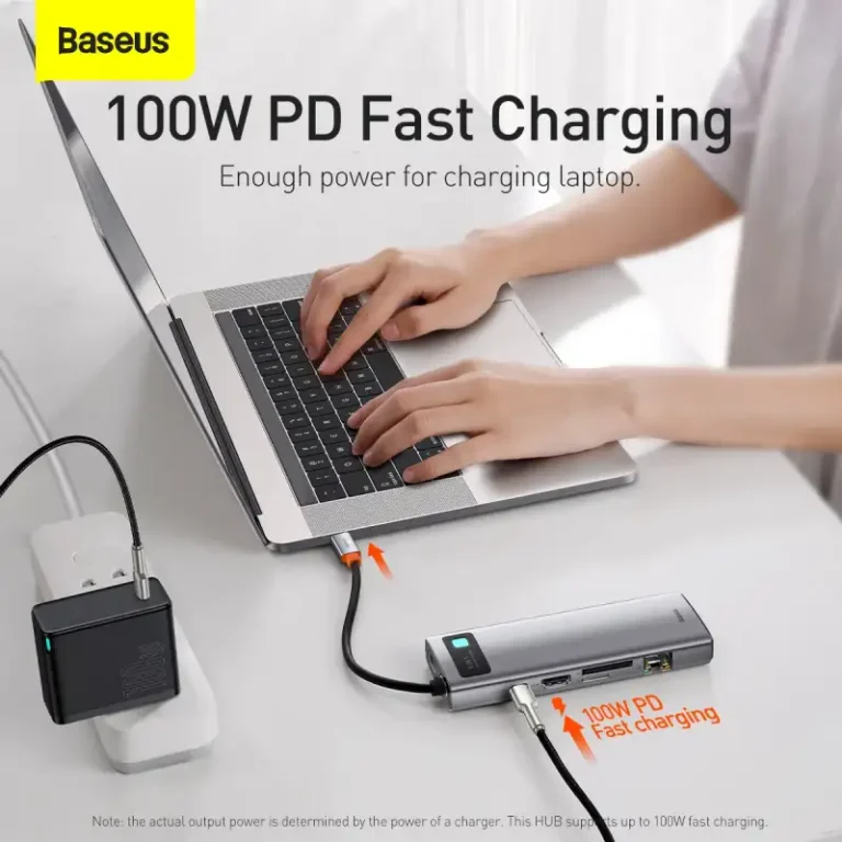 Baseus Metal Gleam Series 9-in-1 Multifunctional Type-C HUB