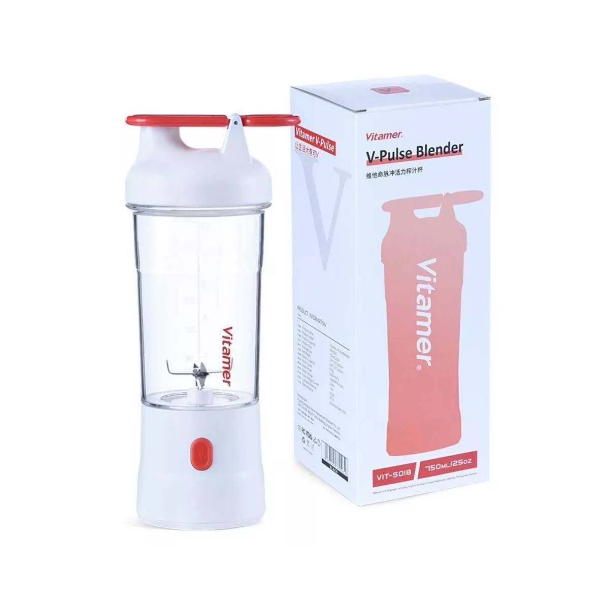 Vitamer 750ml V-Pulse Blender Portable Juicer (VIT-S018)