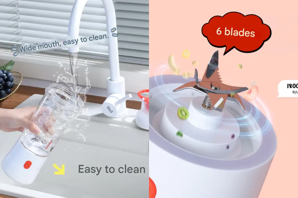 Vitamer V‑Pulse Blender Portable Juicer (VIT-S018)