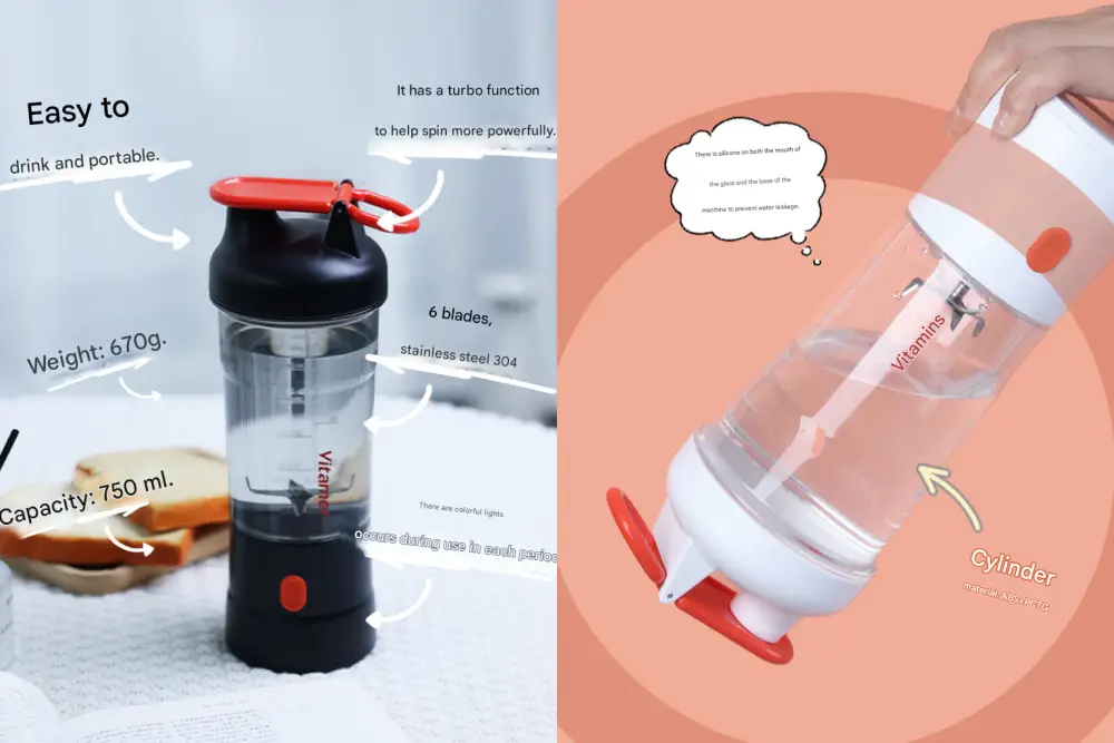 Vitamer 750ml V-Pulse Blender Portable Juicer (VIT-S018)