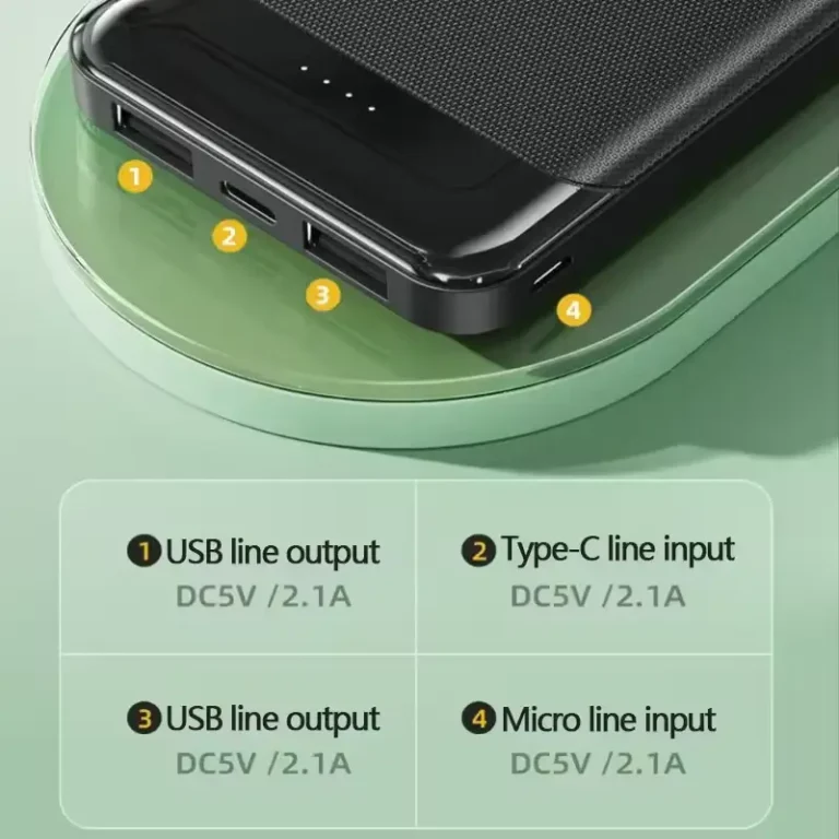 Awei P37K 10000mAh Fast Charging Portable Power Bank