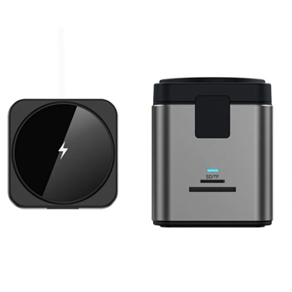 WiWU Wi-W025 9 in 1 Multi Ports Docking Station With Magsafe Wireless Charger
