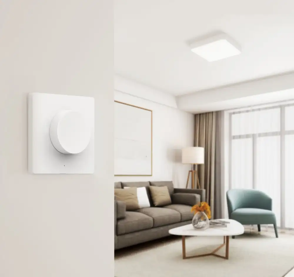 Xiaomi Yeelight Smart Dimmer Switch Wireless Wall Switch APP Light Remote Control for Yeelight Ceiling Light