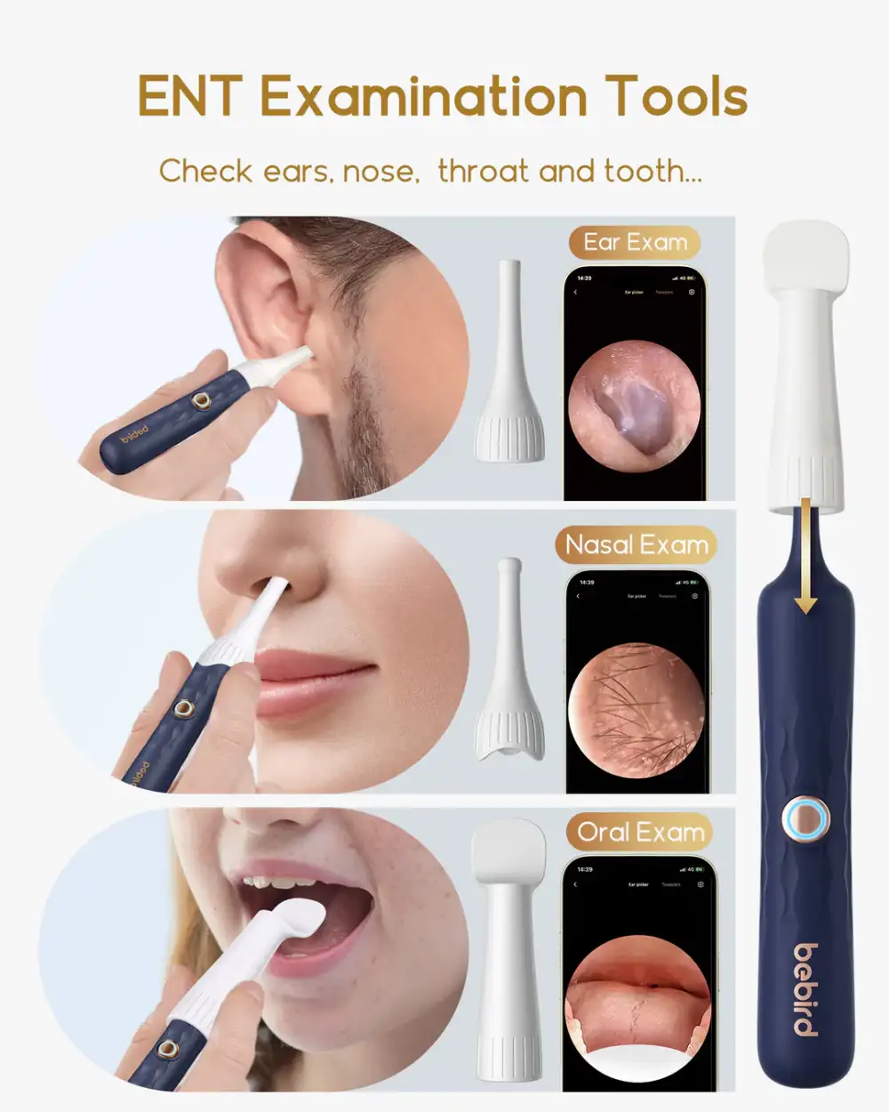 Bebird EarSight Plus Smart Visual Ear Cleaner Camera