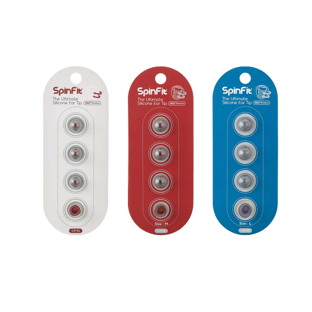 SpinFit CP155 Silicone Ear Tips for Earphone