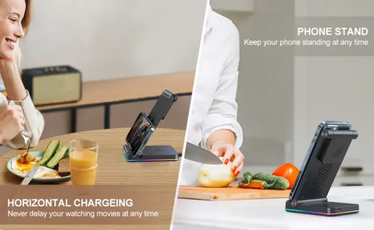 Joyroom JR-WQN01 15W 3 in 1 Foldable Wireless Charger