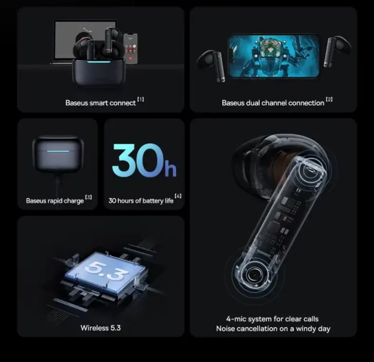 Baseus Bowie E9 True Wireless Earbuds
