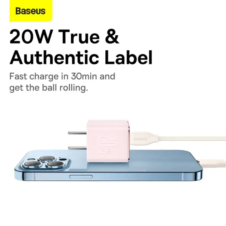 Baseus GaN3 1C 20W CN Fast Charger Adapter