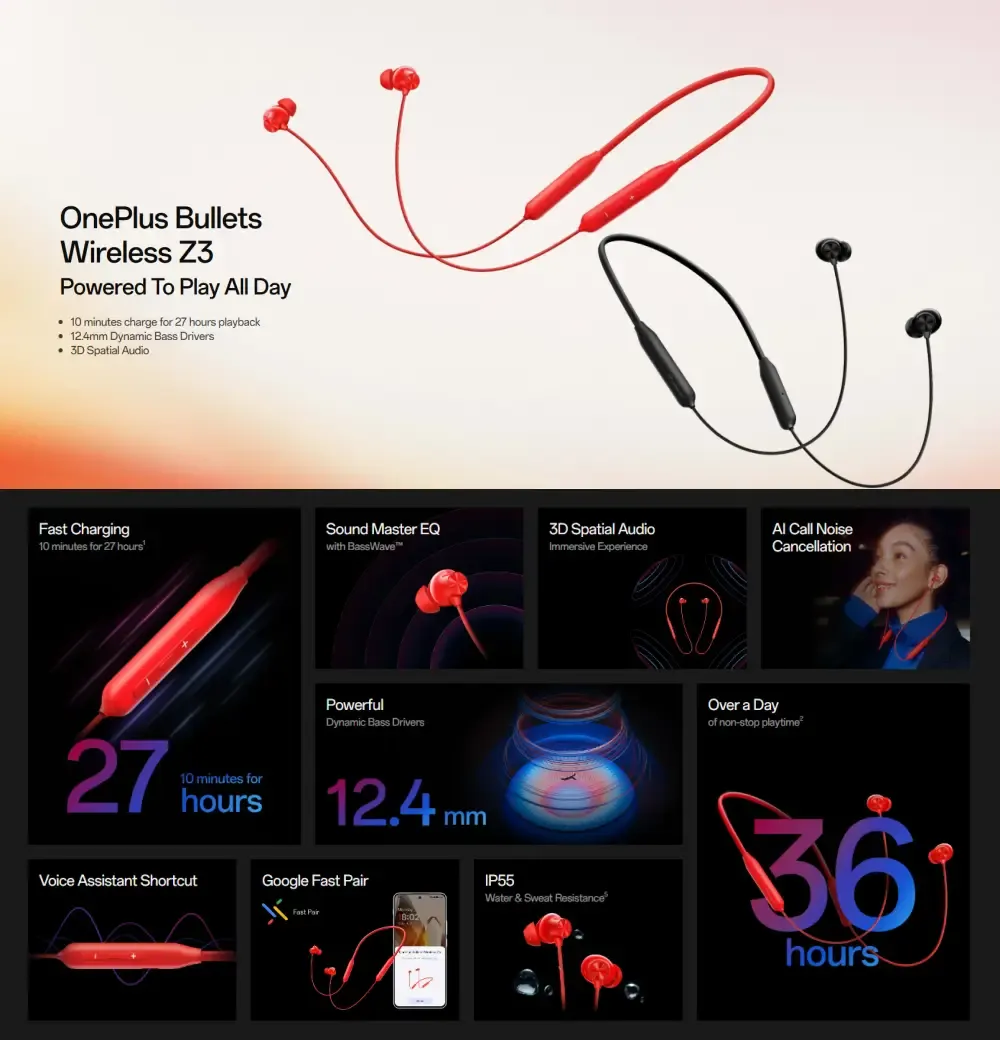 OnePlus Bullets Wireless Z3