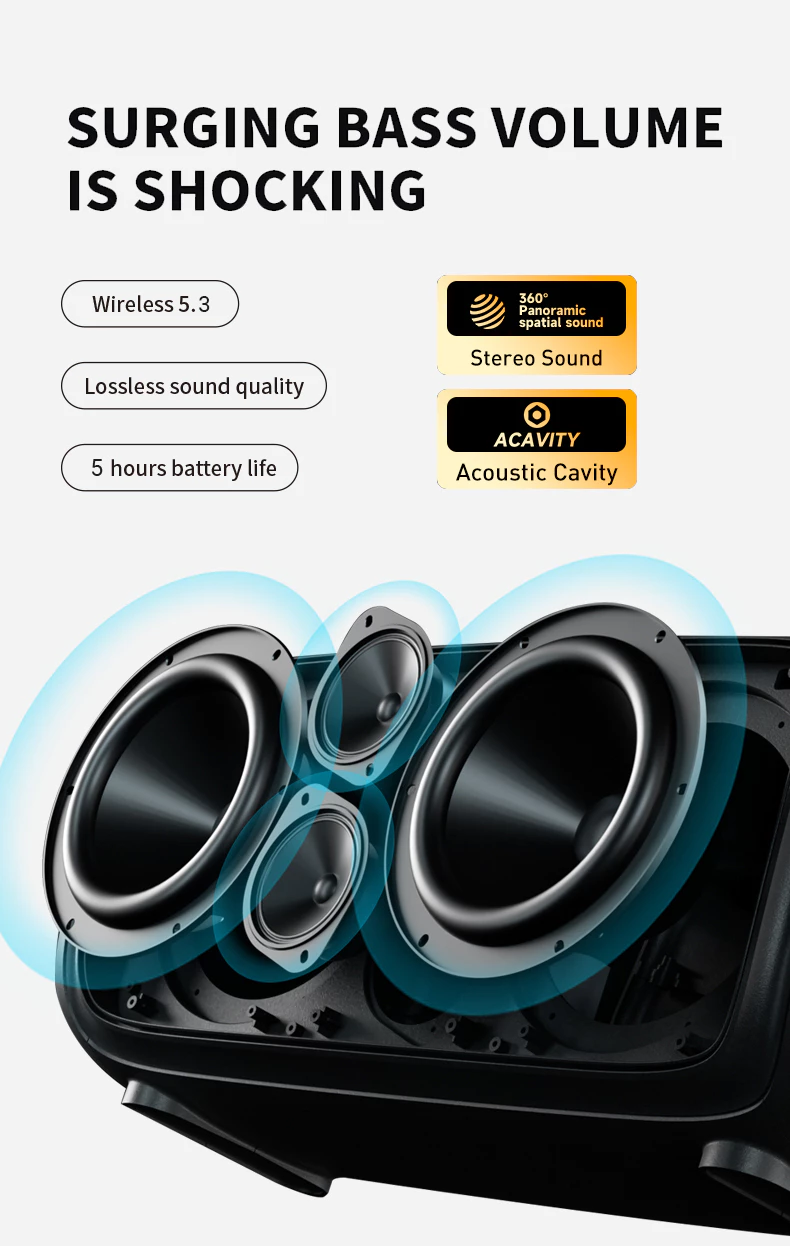 Awei KA29 RGB Wireless Speaker