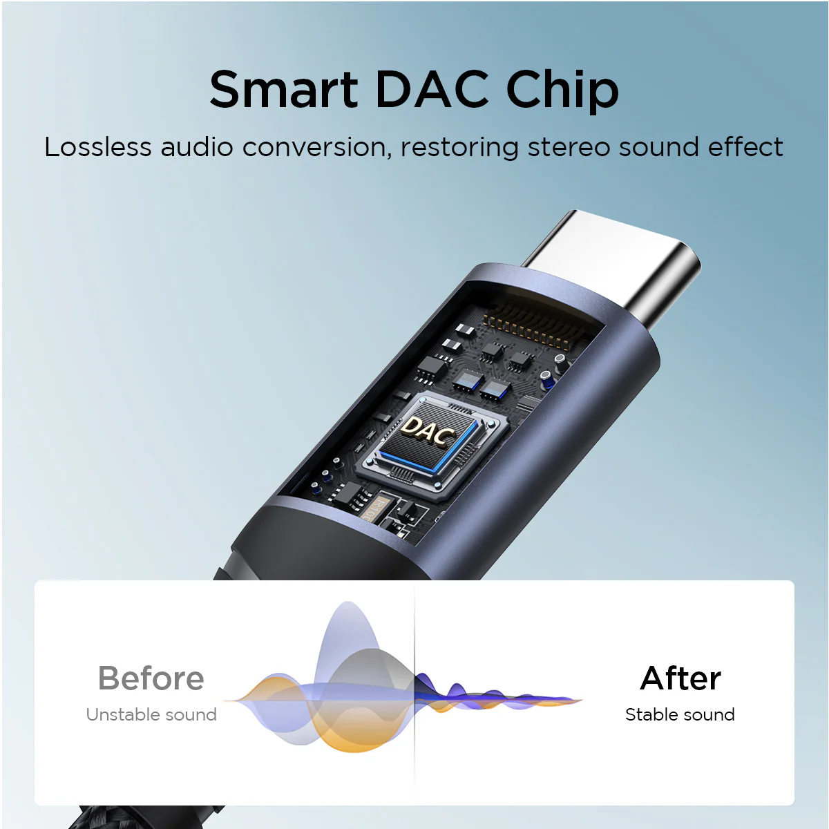Joyroom SY-C01 Type-C to 3.5mm Audio Adapter