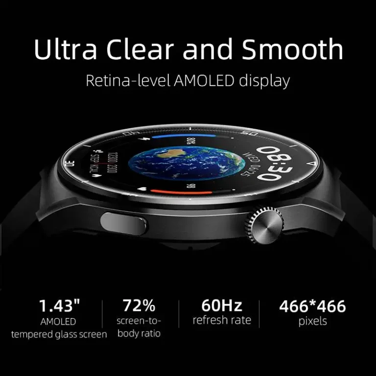 QCY GT2 Smart Watch Retina Amoled Display