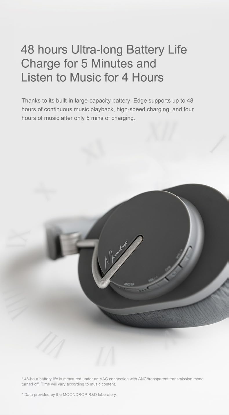 MOONDROP EDGE Portable Wireless ANC Headphone