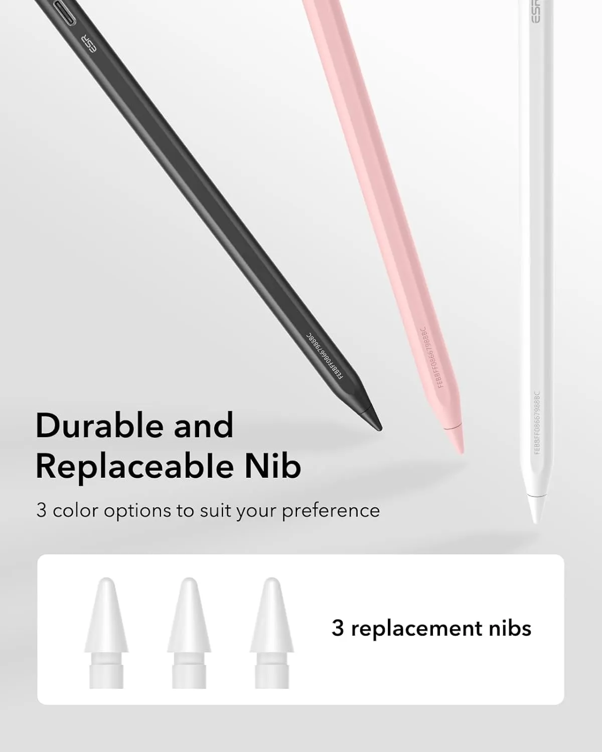 ESR Geo Digital Pencil with Find My Feature for iPad