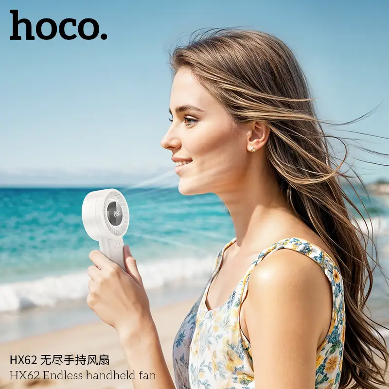 Hoco HX62 Handheld Fan Endless
