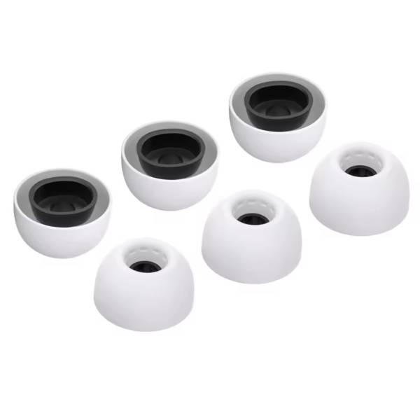 TRI Clarion for AirPods Pro Silicone Eartips 1st or 2nd Gen with Noise Reduction Hole