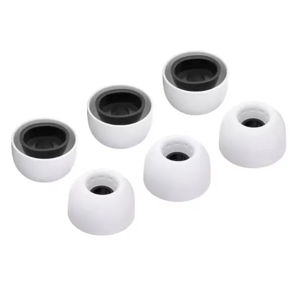 TRI Clarion for AirPods Pro Silicone Eartips 1st or 2nd Gen with Noise Reduction Hole