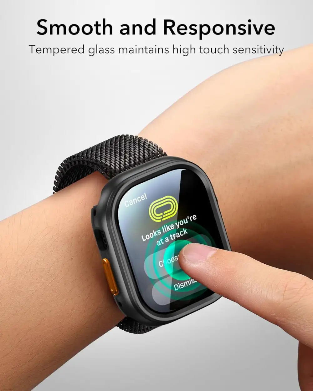 ESR Armorite Apple Watch Ultra (1+2 Pack) Watch Protector