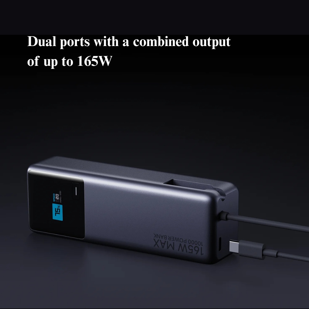 Xiaomi 10000mAh 165W Power Bank with Built-in USB Cable