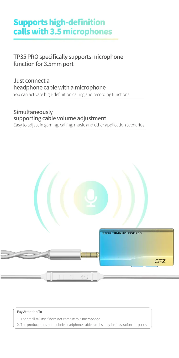 EPZ TP35 PRO Portable DAC Amplifier