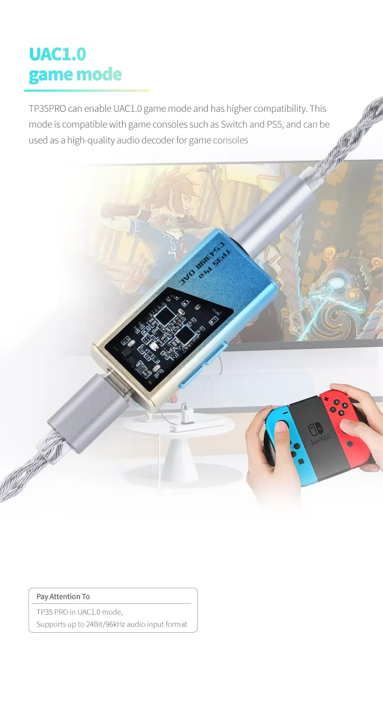 EPZ TP35 PRO Portable DAC Amplifier